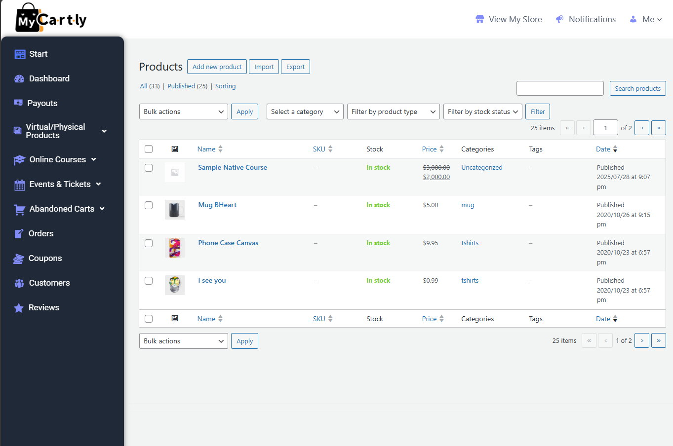 Dashboard Preview